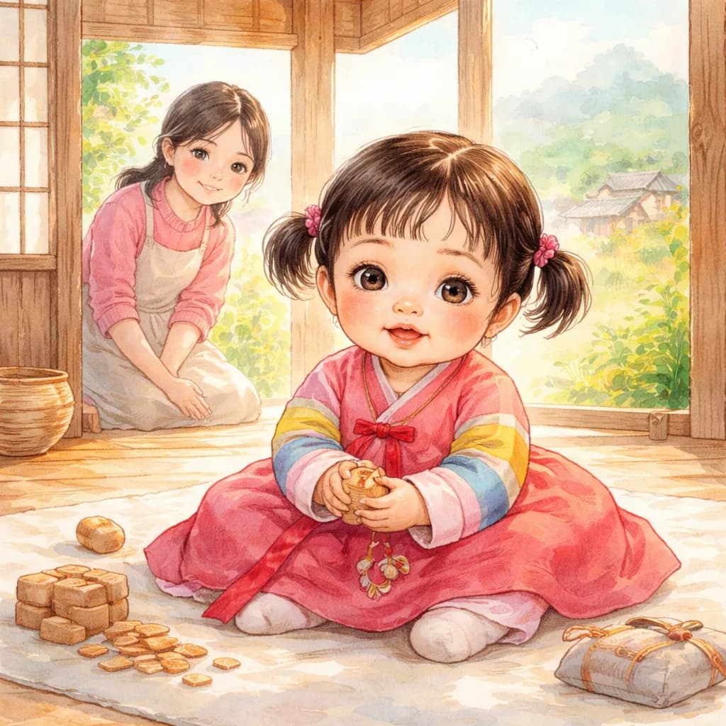 어린 시절의 따뜻한 집