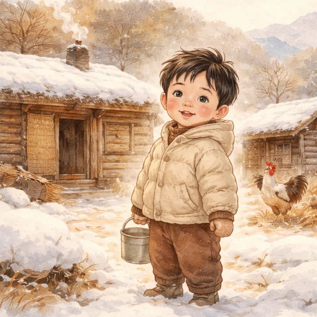 자연 속에서 자란 어린 시절